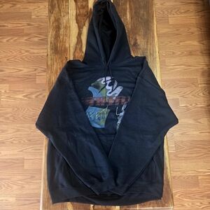 Trinx Unisex Black Graphic Hoodie